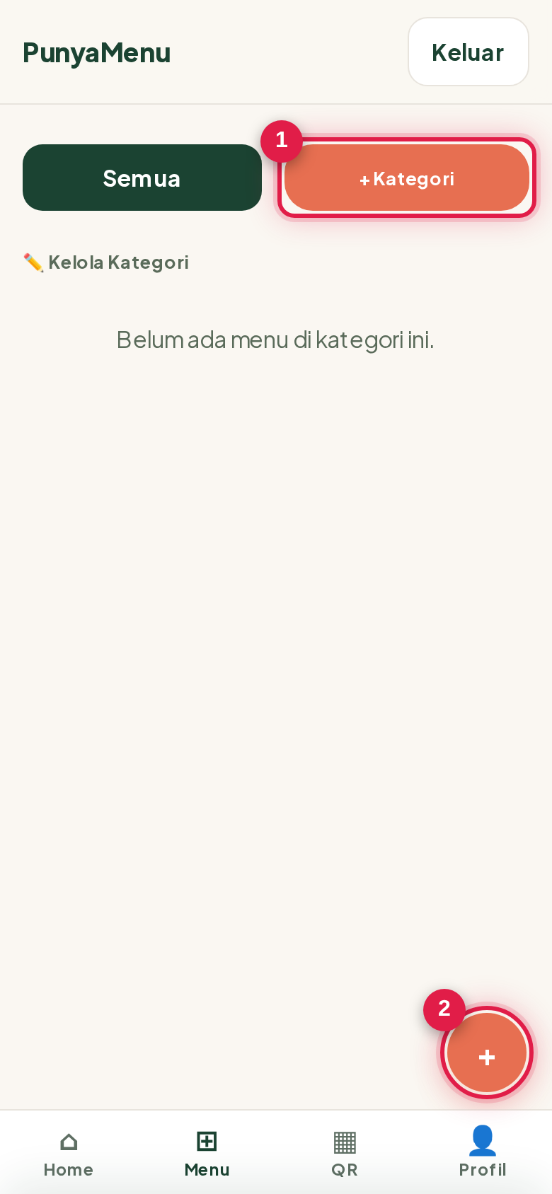 Menambah kategori